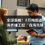 全球首艘！8万吨级通海养殖工船“森海先锋”完成交付（图1）