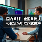 国内首创！全国首批规模化绿色甲醇正式投产（图4）