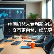中国机器人专利新突破：交互更自然，续航更持久，造型有新意