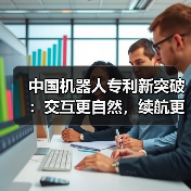中国机器人专利新突破：交互更自然，续航更持久，造型有新意
