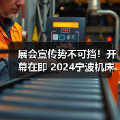展会宣传势不可挡!开幕在即 2024宁波机床模具展全面出击 展会宣传势不可挡!开幕在即 2024宁波机床模具展全面出击