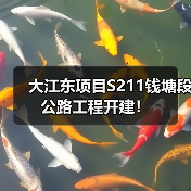 大江东项目S211钱塘段公路工程开建！