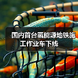 国内首台氢能源地铁施工作业车下线