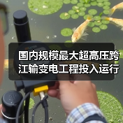 国内规模最大超高压跨江输变电工程投入运行!(图1) 国内规模最大超高压跨江输变电工程投入运行!(图1)