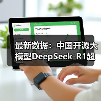 最新数据：中国开源大模型DeepSeek-R1超越150万模型（图3）