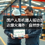 国产人形机器人街边溜达爆火海外:自然步态大步流星如模特T台秀(图1) 国产人形机器人街边溜达爆火海外:自然步态大步流星如模特T台秀(图1)