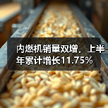内燃机销量双增，上半年累计增长11.75%（图4）