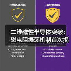 二维磁性半导体突破:磁电阻振荡机制首次揭示(图2) 二维磁性半导体突破:磁电阻振荡机制首次揭示(图2)