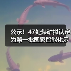 公示！47处煤矿拟认定为第一批国家智能化示范煤矿（图3）