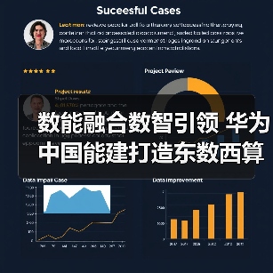 数能融合数智引领 华为中国能建打造东数西算标杆数据中心(图3) 数能融合数智引领 华为中国能建打造东数西算标杆数据中心(图3)