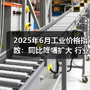 2025年6月工业价格指数:同比降幅扩大 行业如何应对?(图1) 2025年6月工业价格指数:同比降幅扩大 行业如何应对?(图1)