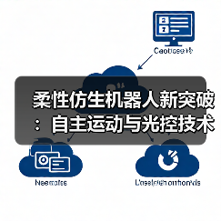 柔性仿生机器人新突破:自主运动与光控技术结合(图2) 柔性仿生机器人新突破:自主运动与光控技术结合(图2)