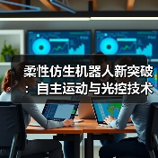 柔性仿生机器人新突破:自主运动与光控技术结合(图4) 柔性仿生机器人新突破:自主运动与光控技术结合(图4)