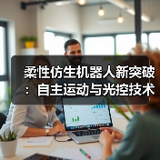 柔性仿生机器人新突破:自主运动与光控技术结合(图3) 柔性仿生机器人新突破:自主运动与光控技术结合(图3)