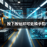 按下按钮即可更换手指（图1）
