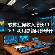 软件业务收入增长11.2%！利润总额同步攀升，行业前景如何？（图1）