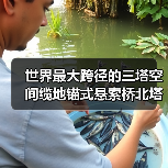 世界最大跨径的三塔空间缆地锚式悬索桥北塔成功封顶（图4）
