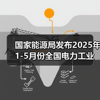 国家能源局发布2025年1-5月份全国电力工业统计数据（图1）