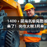 1400＋展商名单完整版来了！光电大展3月来袭！（图2）