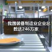 我国装备制造业企业总数达246万家（图1）