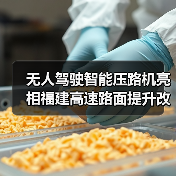 无人驾驶智能压路机亮相福建高速路面提升改造工程（图2）