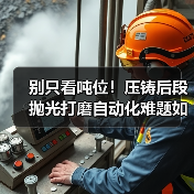 别只看吨位!压铸后段抛光打磨自动化难题如何破局?(图4) 别只看吨位!压铸后段抛光打磨自动化难题如何破局?(图4)