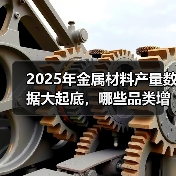 2025年金属材料产量数据大起底,哪些品类增长显著?(图2) 2025年金属材料产量数据大起底,哪些品类增长显著?(图2)