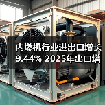内燃机行业进出口增长9.44% 2025年出口增幅显著(图2) 内燃机行业进出口增长9.44% 2025年出口增幅显著(图2)
