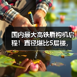 国内最大高铁盾构机启程!直径堪比5层楼,挑战行业极限(图1) 国内最大高铁盾构机启程!直径堪比5层楼,挑战行业极限(图1)