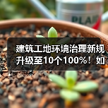 建筑工地环境治理新规升级至10个100%!如何落地?(图4) 建筑工地环境治理新规升级至10个100%!如何落地?(图4)