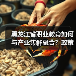黑龙江省职业教育如何与产业集群融合?政策解读(图2) 黑龙江省职业教育如何与产业集群融合?政策解读(图2)