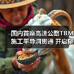 国内首座高速公路TBM施工平导洞贯通 开启隧道智能建造新篇章(图3) 国内首座高速公路TBM施工平导洞贯通 开启隧道智能建造新篇章(图3)