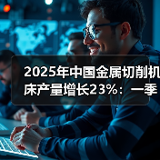 2025年中国金属切削机床产量增长23%:一季度累计增长20.5%(图4) 2025年中国金属切削机床产量增长23%:一季度累计增长20.5%(图4)