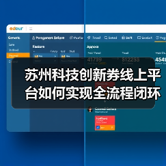 苏州科技创新券线上平台如何实现全流程闭环服务？（图2）