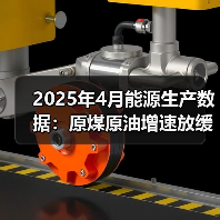 2025年4月能源生产数据：原煤原油增速放缓与天然气电力新变化（图1）