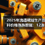 2025年流通领域生产资料价格涨跌数据：12涨32跌6平全解析（图3）