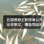 五项混凝土新标准公开征求意见，哪些领域将受冲击？（图4）