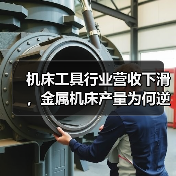 机床工具行业营收下滑,金属机床产量为何逆势增长?(图3) 机床工具行业营收下滑,金属机床产量为何逆势增长?(图3)