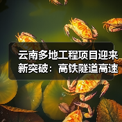 云南多地工程项目迎来新突破：高铁隧道高速公路建设齐推进（图1）