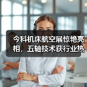 今科机床航空展惊艳亮相，五轴技术获行业热议！（图2）