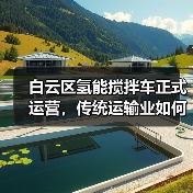 白云区氢能搅拌车正式运营，传统运输业如何实现绿色转型？（图4）