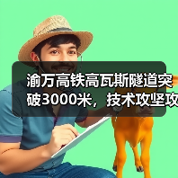 渝万高铁高瓦斯隧道突破3000米，技术攻坚攻克难点（图1）