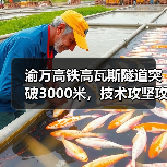 渝万高铁高瓦斯隧道突破3000米，技术攻坚攻克难点（图2）