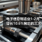 电子信息制造业1-2月增长10.6%背后的三大趋势（图1）