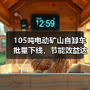 105吨电动矿山自卸车批量下线，节能效益达新高（图2）