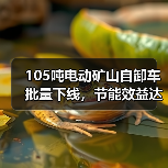 105吨电动矿山自卸车批量下线，节能效益达新高（图4）