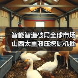 智能智造破局全球市场 山西太重液压挖掘机批量出海（图1）