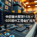 中部最大展馆10万㎡ 2026郑州工博会扩容升级引期待(图3) 中部最大展馆10万㎡ 2026郑州工博会扩容升级引期待(图3)