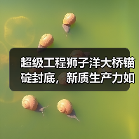 超级工程狮子洋大桥锚碇封底，新质生产力如何打造“定海神针”？（图4）