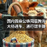国内首座公铁同层跨海大桥通车,通行效率提升(图1) 国内首座公铁同层跨海大桥通车,通行效率提升(图1)